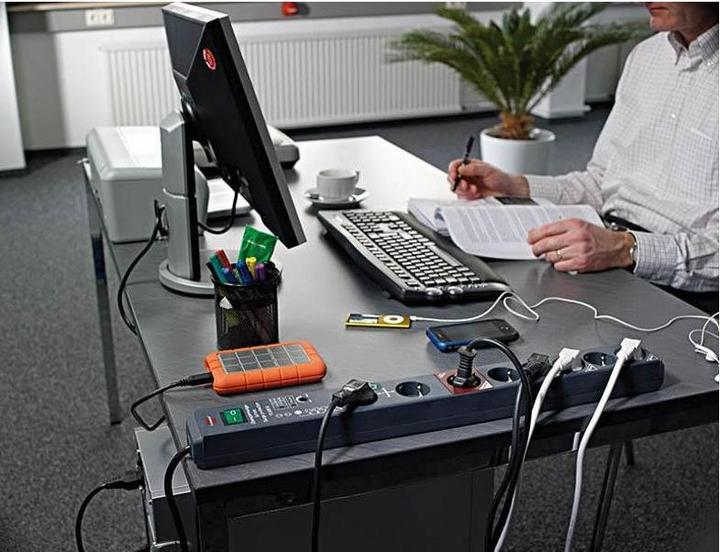Actual product image Brennenstuhl Secure-Tec (10 x, Type 13, 3 m)