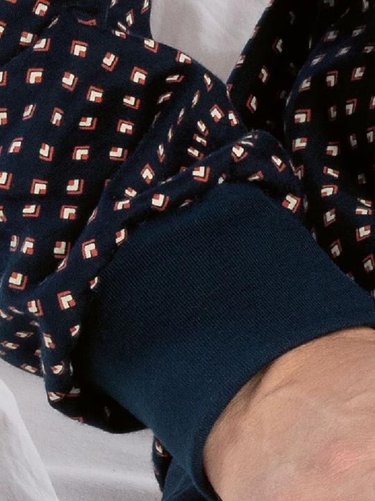 Produktbild ISA Bodywear Baumwolle Bündchen-Pyjama (XXL)