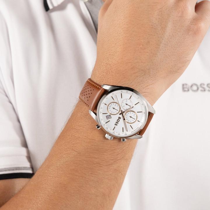 Produktbild BOSS Grand Prix (Analoguhr, Chronograph, 45 mm)