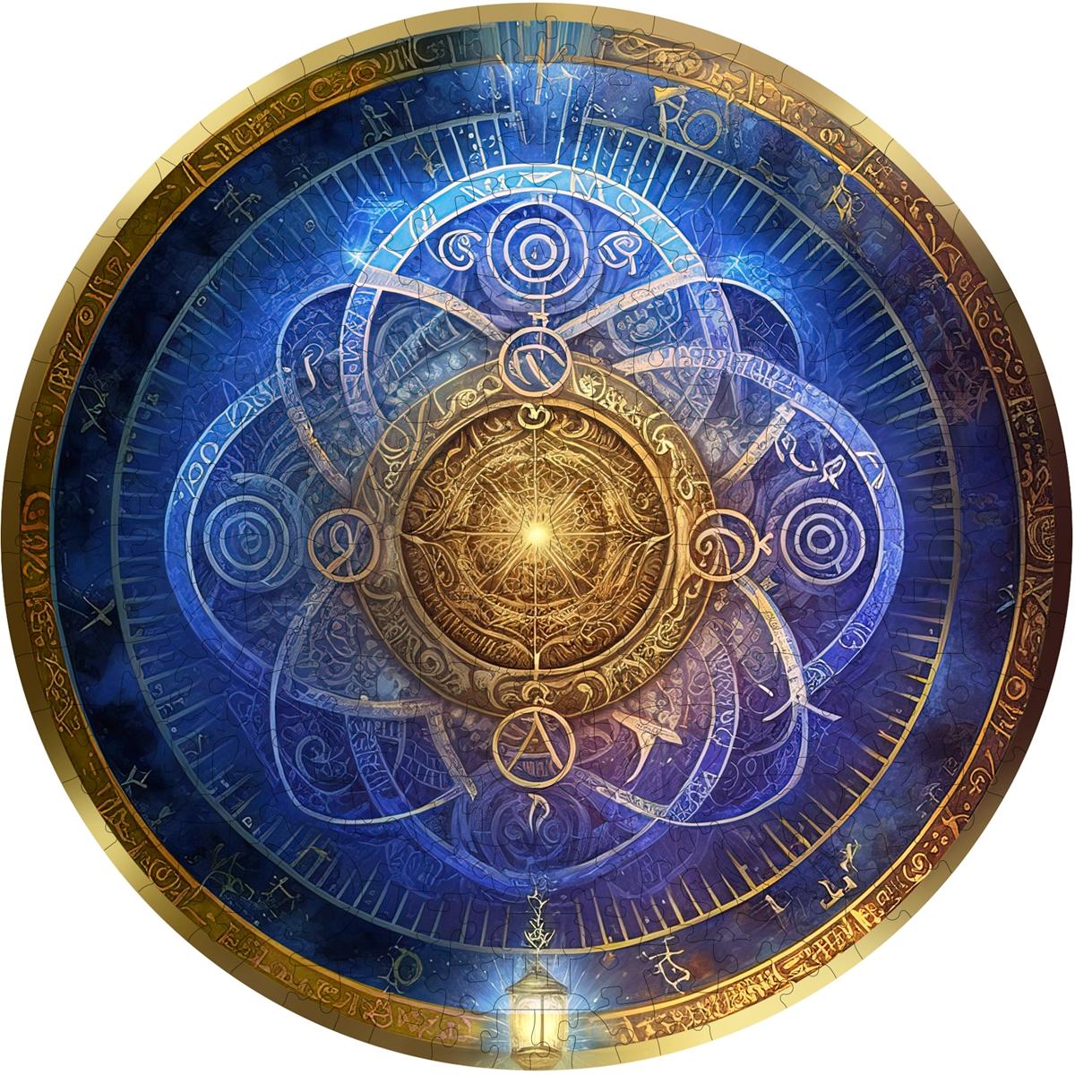 Thumbnail - WoodenCity Puzzle Holz L Blue Zodiac (250 Teile)