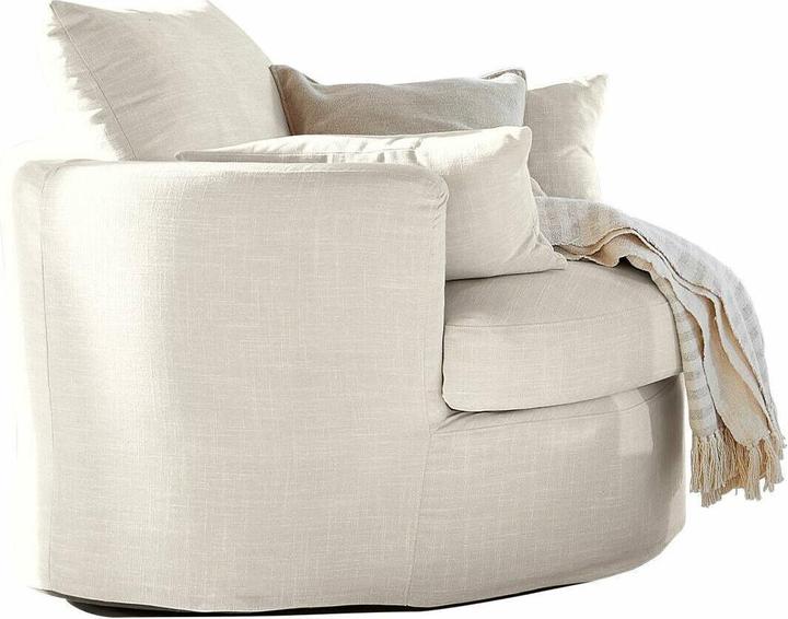 Produktbild Loberon Dreh-Sessel Jindabyne creme