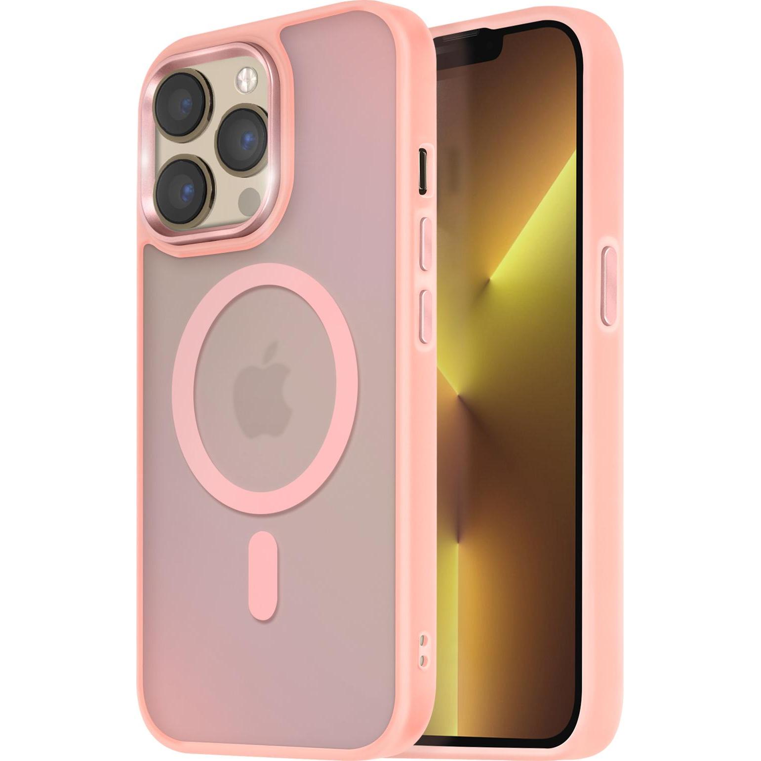 Avizar Frost Color Case (Apple iPhone 13 Pro), Smartphone Hülle, Rosa