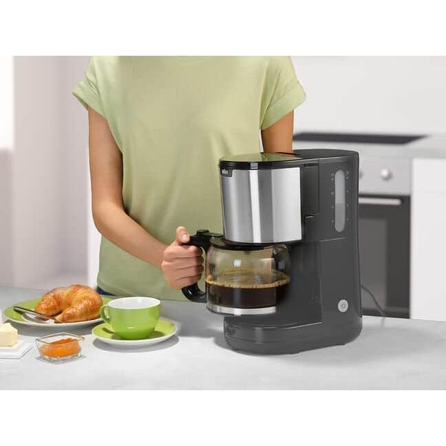 Thumbnail - Braun Kaffeeautomat KF 1500 BK, Filterkaffeemaschine, Schwarz