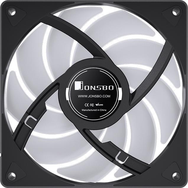 Actual product image Jonsbo CR-1000 V2 PRO ARGB - black (154 mm)