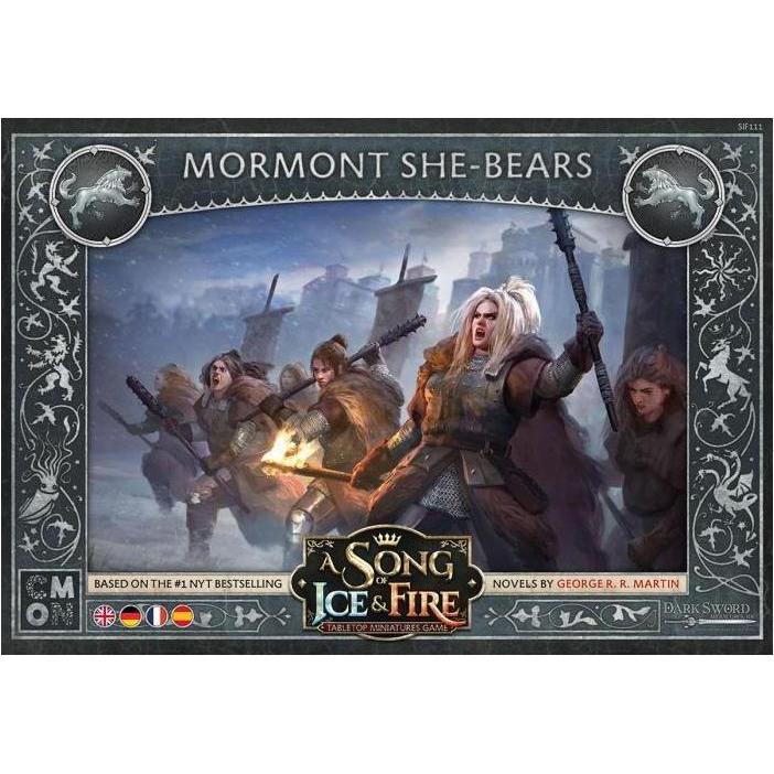 Cmon CMND0162 - Song of Ice & Fire: Mormont She-bears, Brettspiel, für 2 Spieler (Spanisch) (CMND0162)