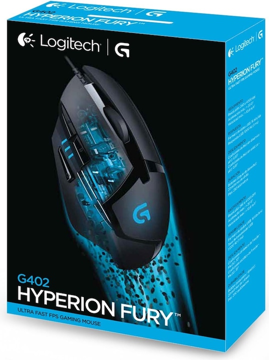 Actual product image Logitech G G402 Hyperion Fury (Cable)