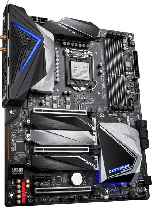 Actual product image Gigabyte Z490 Vision D (LGA 1200, Intel Z490, ATX)