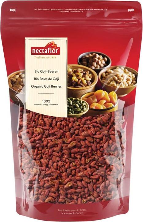 Actual product image Nectaflor Organic Goji Berries (415 g)
