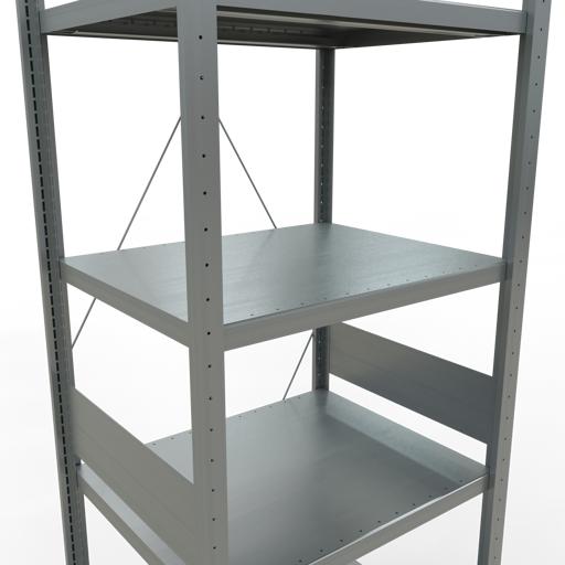 Actual product image Schulte Lagertechnik MULTIplus250 basic racking system with cross braces
