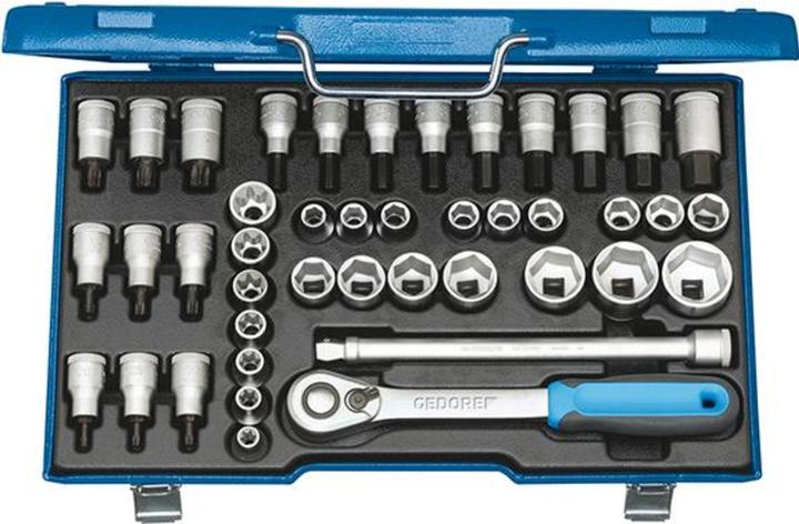 Image du produit Gedore ITX 19 INU-20 Steckschlüssel-Satz 1/2" 42-teilig