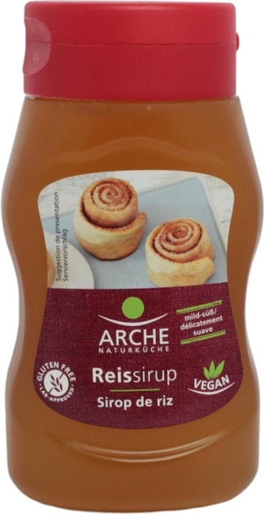 Bottiglia dispenser di sciroppo di riso biologico (380 g)