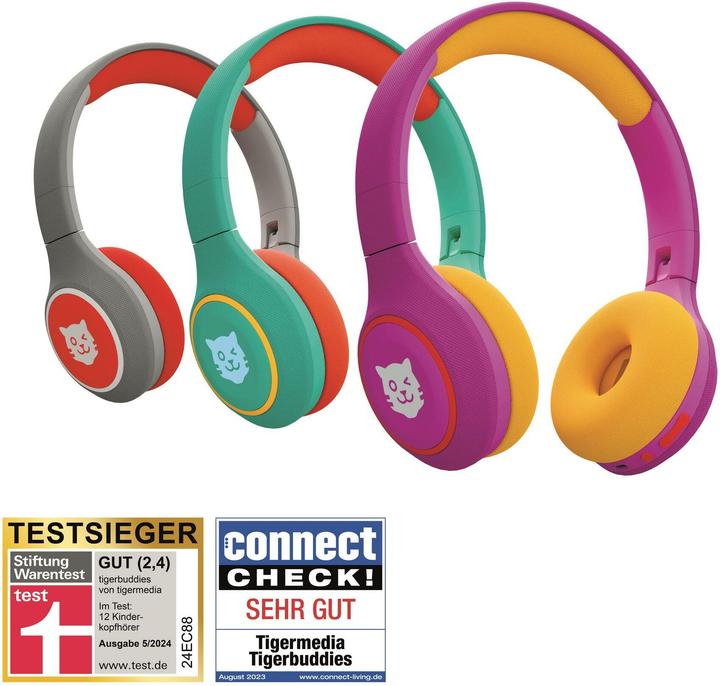 Immagine prodotto Tigermedia Cuffie Tigerbuddies (Tedesco, Francese, Italiano, Inglese)