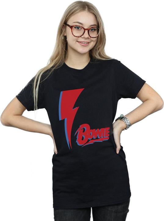 Produktbild David Bowie Red Bolt TShirt (M)