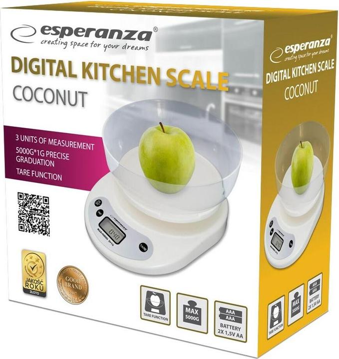 Actual product image Esperanza Kitchen scales