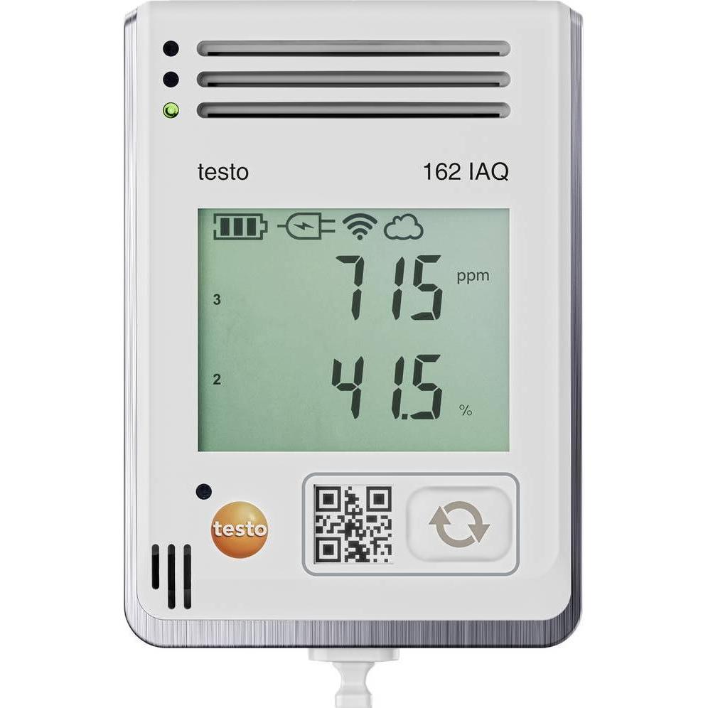 Testo, Rilevatore, 0572 1626 162 IAQ Multi-Datenlogger Messgrösse CO2, Luftdruck, Temperatur