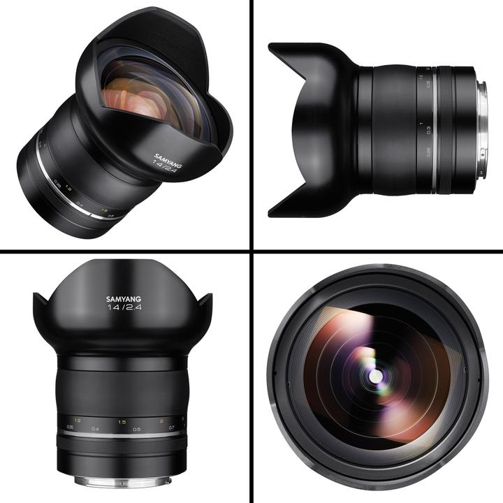 Actual product image Samyang XP 14mm f/2.4 - Nikon F (Nikon F, APS-C / DX, full size)