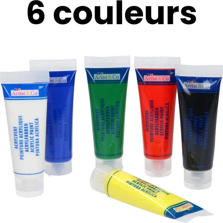 Produktbild Artist&Co Acrylfarbe (Mehrfarbig, 450 ml)
