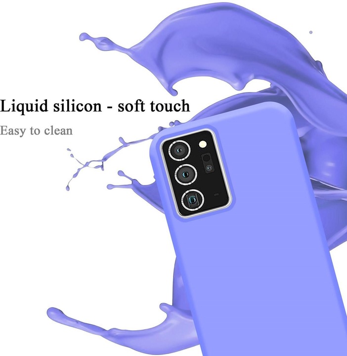 Produktbild Cadorabo TPU Liquid Silicone Case Cover (Samsung Galaxy Note 20+)