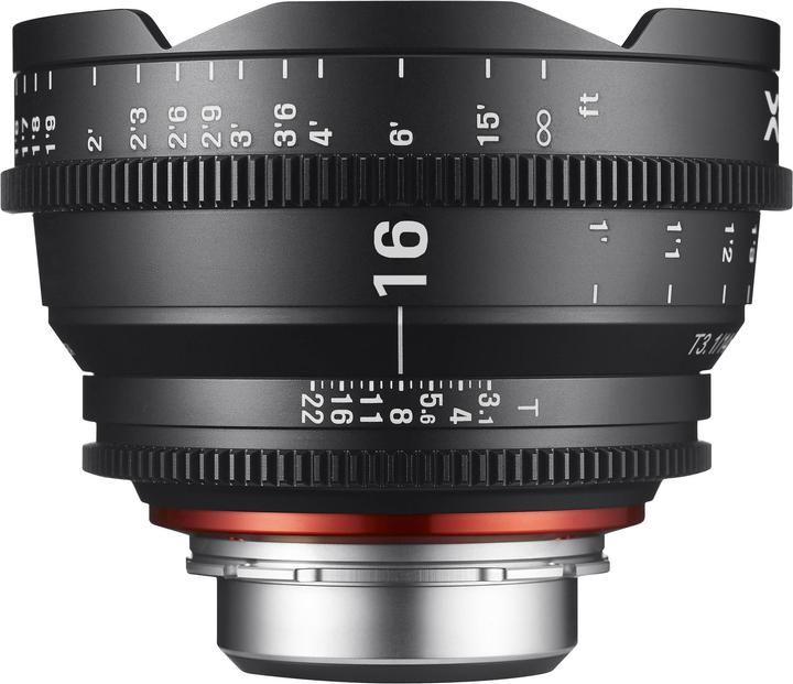Image du produit Samyang XEEN 16mm T2.6 FF CINE PL (Mètre) (PL, Plein format)