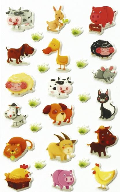 Image du produit My Mandarine Cooky, Sach 8 pl 7,5x12cm, Assortiment n°2, Animaux - A motifs