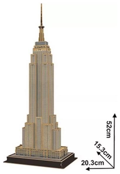 Produktbild Cubicfun Empire State Building 3D-Puzzle 54 Teile (54 Teile)
