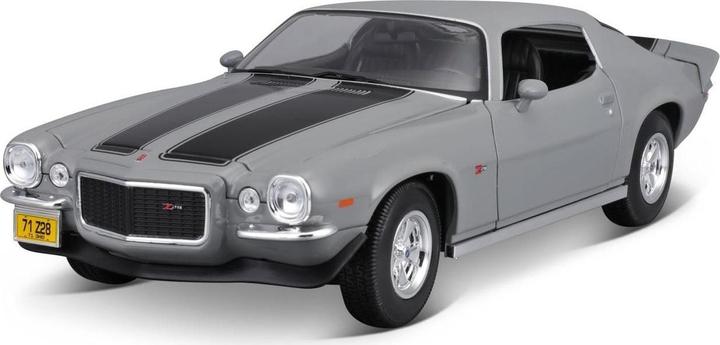 Produktbild Maisto Chevrolet Camaro 1971 grau 1/18