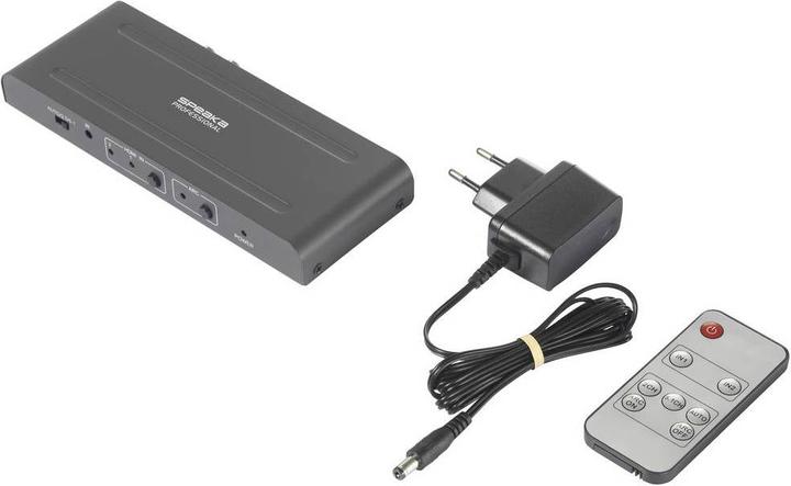 Immagine prodotto SpeaKa Professional SP-HDA-300 Switch HDMI 2+1 porte ARC (Audio Return Channel) 3