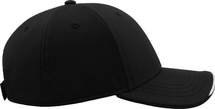 Actual product image Atlantis Estoril 6 Panel Jacquard Recycled Baseball Cap (One size)
