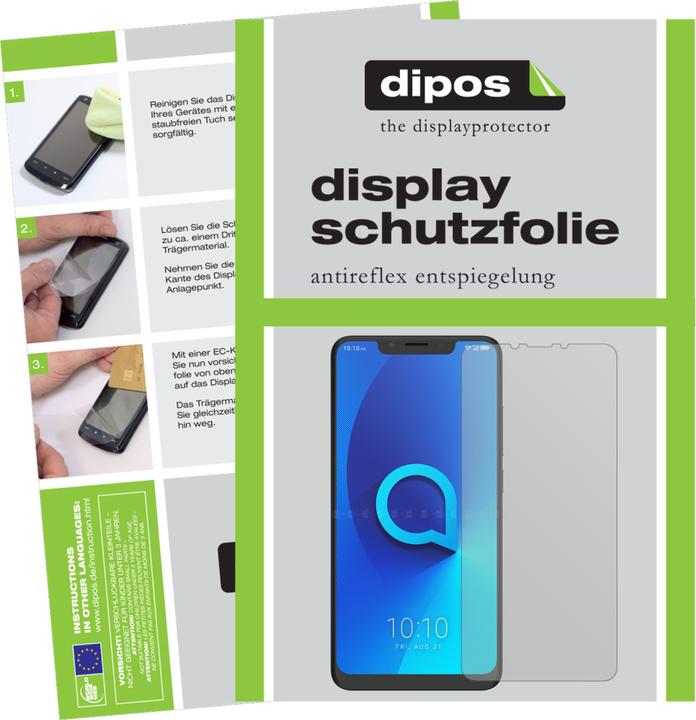 3x Pellicola per Honor Play 8 protettiva, rivestimento al 100%, Protezione dipos