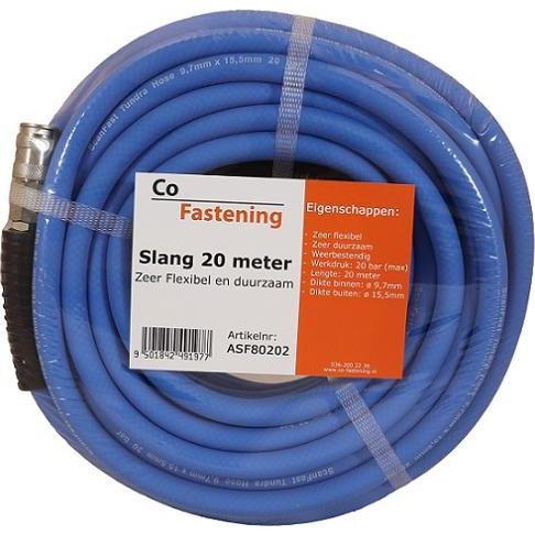 Co-Fastening, Utensile ad aria compressa, ASF80202 Schlauch 20mtr / Max 20 bar