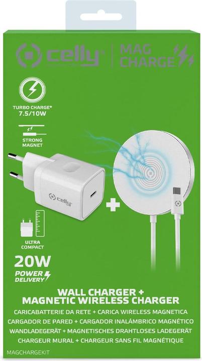 Immagine prodotto Celly Magchargekit (20 W, 1 porzione)
