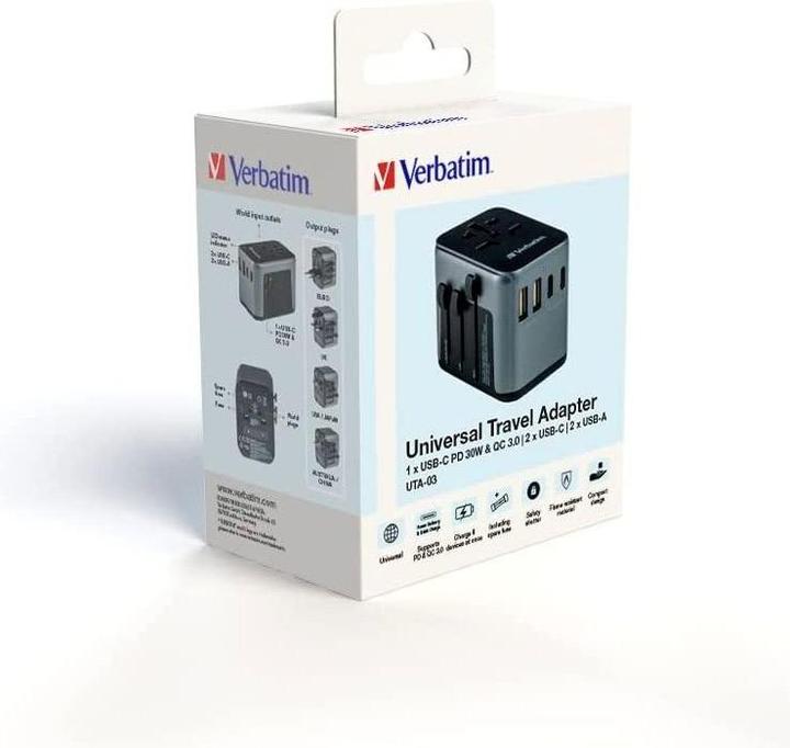 Image du produit Verbatim Adaptateur universel de voyage