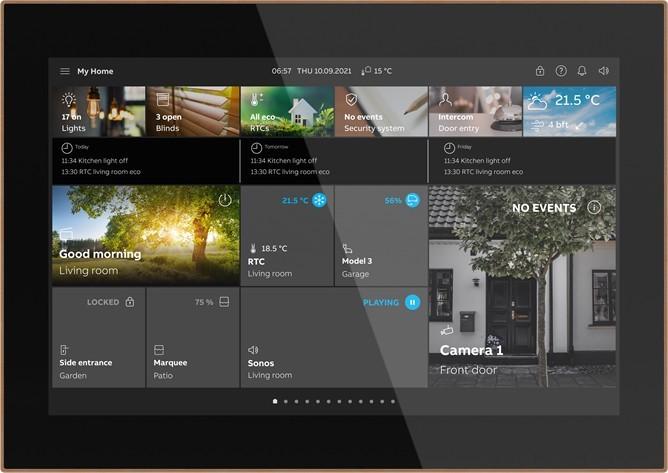 Actual product image Busch-Jaeger BJ ST/U10.4.11-825 SmartTouch 10 Black