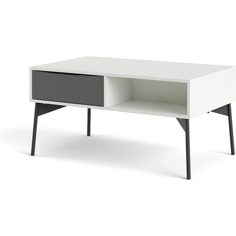 Ebuy24, Couchtisch + Beistelltisch, Couchtisch Elly (99 x 60 cm)