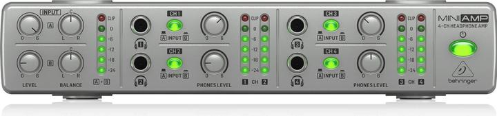 Actual product image Behringer AMP800 V2 Wzmacniacz słuchawkowy (Display, Tone control)