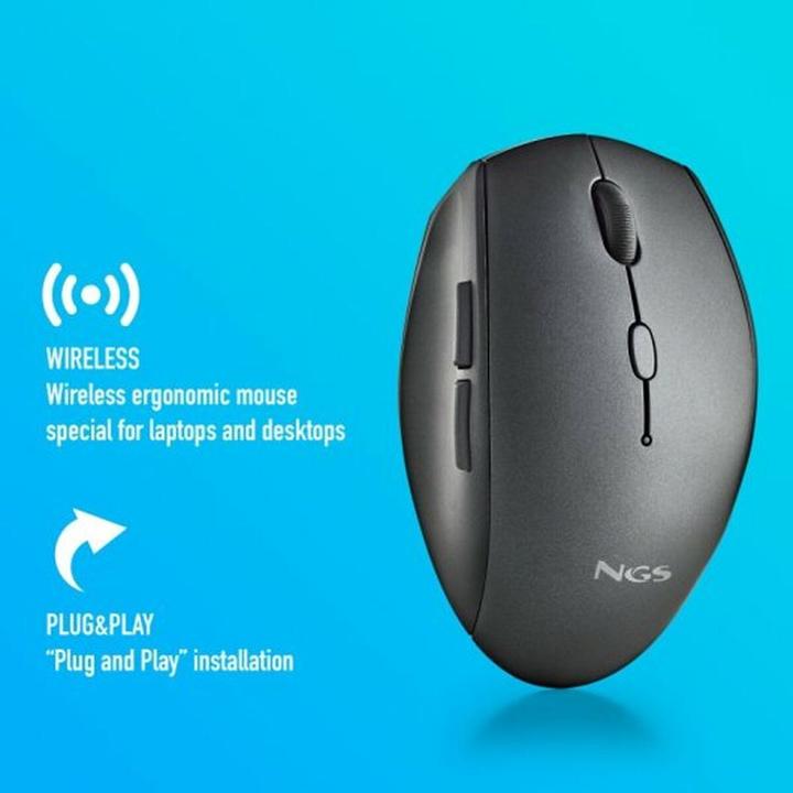 Image du produit NGS Souris Sans Fil Bee (Noir) (Sans fil)