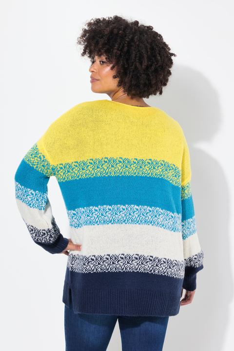 Produktbild Angel of Style Pullover, oversized, Colorbocking, Seitenschlitze (58)