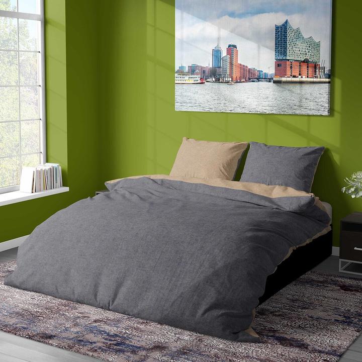 Produktbild Traumschlaf Melangebiber (Kopfkissenbezug, 80x80 cm)