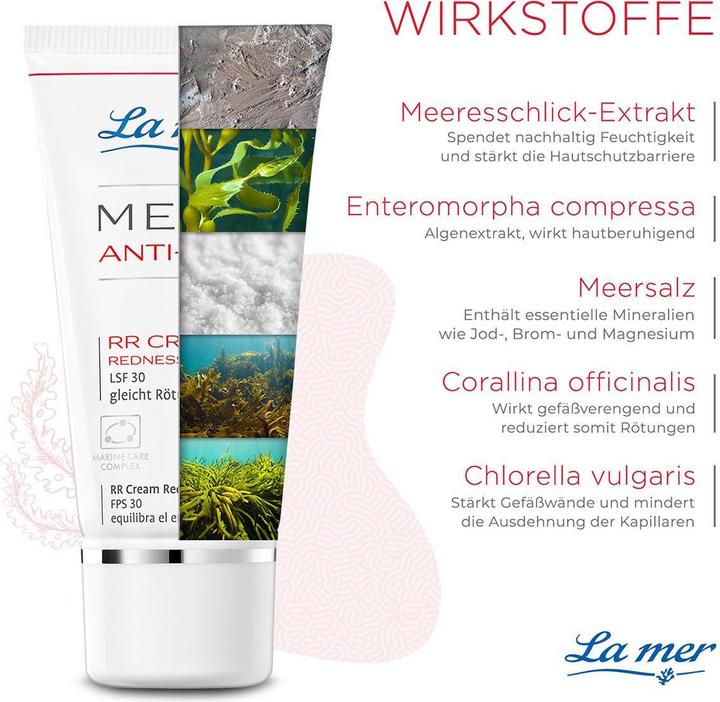 Actual product image La Mer Med+ Anti-Red RR Cream Redness Reduction ohne Parfum (30 ml, 24h cream, SPF 30)