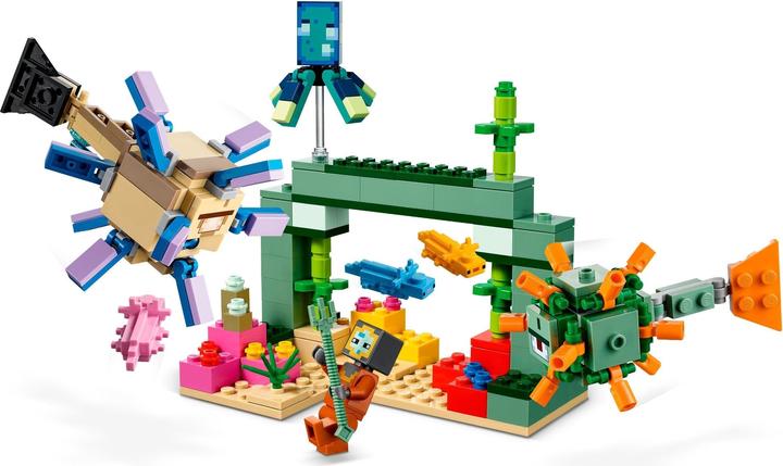 Produktbild LEGO Das Wächterduell (21180, LEGO Minecraft)