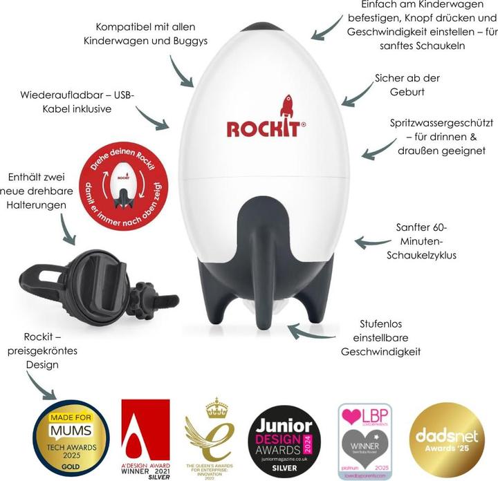 Actual product image Rockit Kinderwagenschaukler