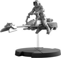 Image du produit FFG FFGD4603 - 74-Z-Traîneau à réaction : Star Wars Legion, à partir de 14 ans (extension, édition DE) (Allemand)