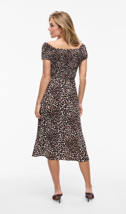 Produktbild Vila VIRITA Midi Gesmoktes Kleid (38)