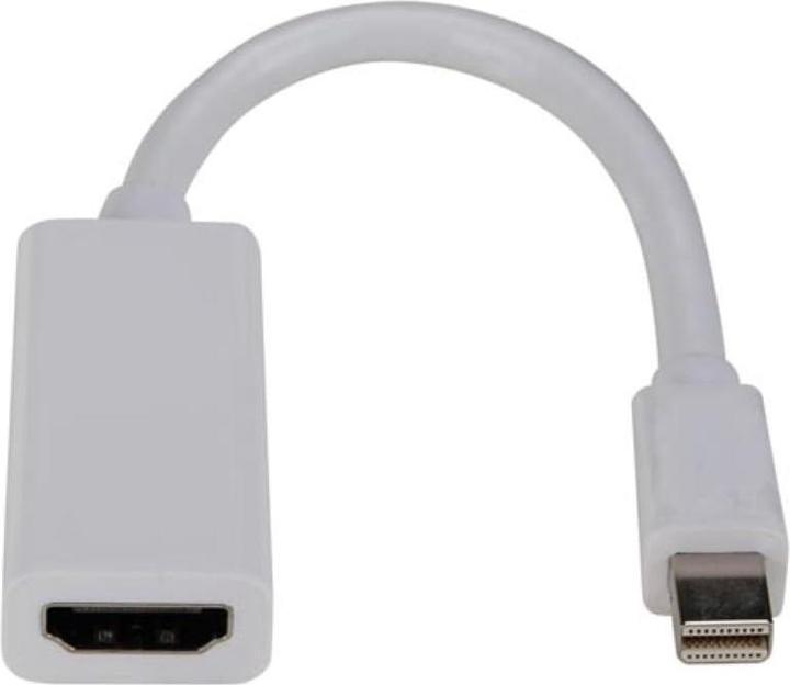 Productafbeelding HQ power multimedia MINI DISPLAYPORT NAAR HDMI® ADAPTER - 17 cm - CONNECTOR / LINE (HDMI, 17 cm)