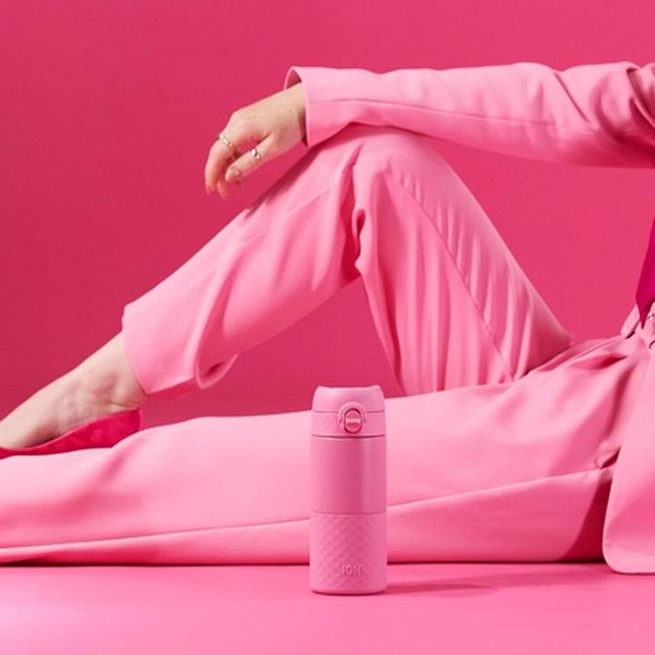 Produktbild ION8 0,36 liter - Rustfrit stål/PP-plastik/Silikone - Rose Bloom (0.36 l)