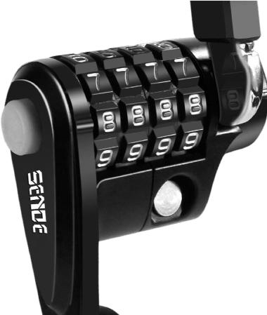 Actual product image Kiwikā Combination folding lock