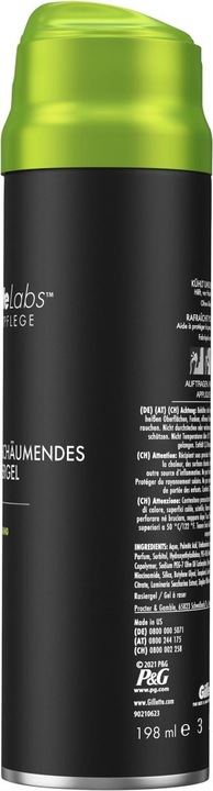 Immagine prodotto Gillette Labs (198 ml, Gel da barba)