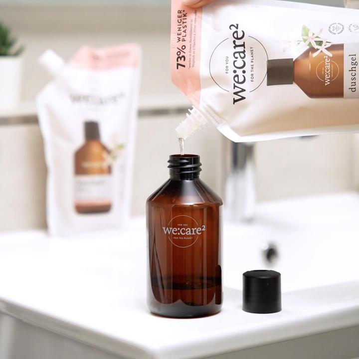 Actual product image we:care2 Nachfüllbeutel Duschgel, Jasmin-Grüner Tee (500 ml)