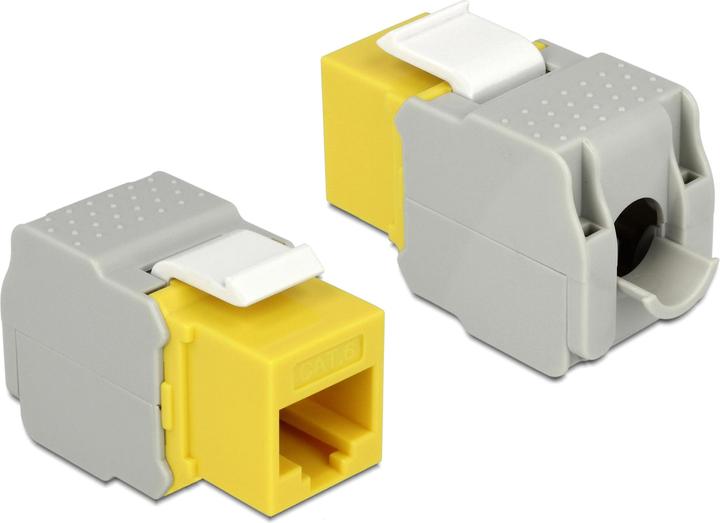 Immagine prodotto Delock Modulo Keystone Cat.6, UTP, giallo (Modulo Keystone)