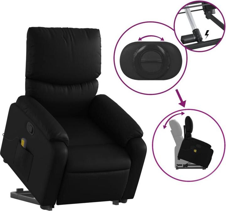 Image du produit vidaXL Massagesessel mit Aufstehhilfe